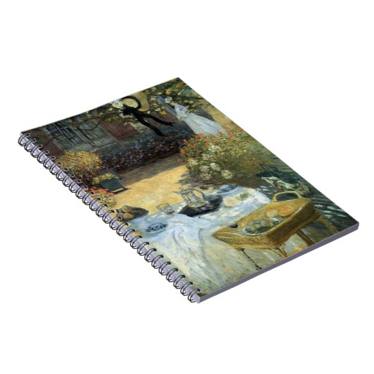 Luncheon van Claude Monet,  impressionisme Notitieboek (Rechterzijde)