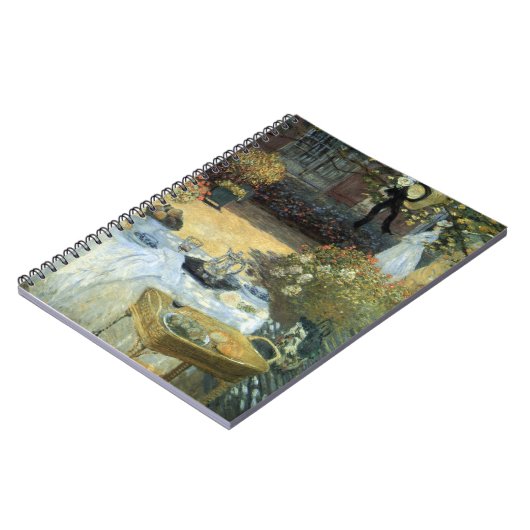 Luncheon van Claude Monet,  impressionisme Notitieboek (Linkerzijde)