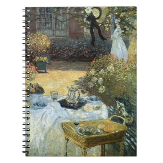 Luncheon van Claude Monet, impressionisme Notitieboek (Voorkant)