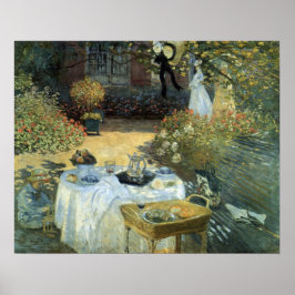 Luncheon van Claude Monet,  impressionisme Poster