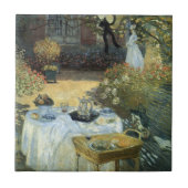 Luncheon van Claude Monet,  impressionisme Tegeltje (Voorkant)
