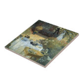 Luncheon van Claude Monet,  impressionisme Tegeltje (Zijkant)