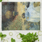 Luncheon van Claude Monet,  impressionisme Theedoek (Gevouwen)