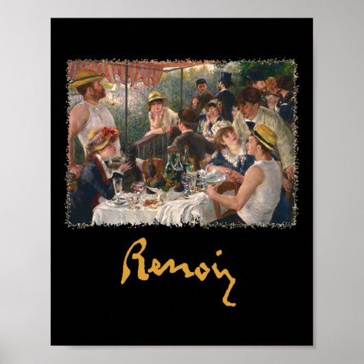 Luncheon van de partij bij de aanmonstering poster (Voorkant)