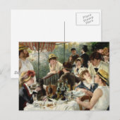 Luncheon van de partij bij de boeking briefkaart (Voorkant / Achterkant)