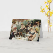 Luncheon van de partij bij de boeking kaart (Gele Bloem)