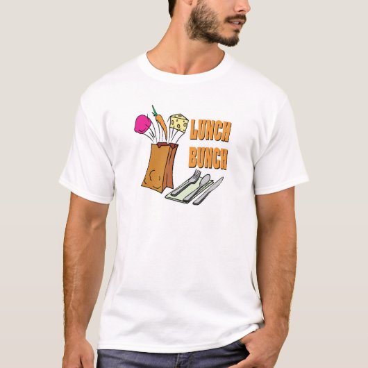 lunchgroep t-shirt (Voorkant)