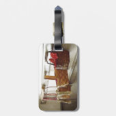 Lunchmanden Bagagelabel (Achterkant verticaal)