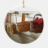 Lunchmanden Keramisch Ornament (Achterkant)