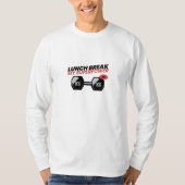 Lunchpauze is mijn Superpower-school T-shirt (Voorkant)