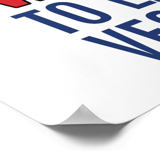 Lunchroom-Poster: voeg uw eigen tekst toe Poster (Hoek)