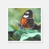 Lunchservetten - Butterfly Design Servet (Voorkant)