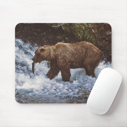 lunchtijd, © 2010 Redfearn Reflections Muismat (Met muis)