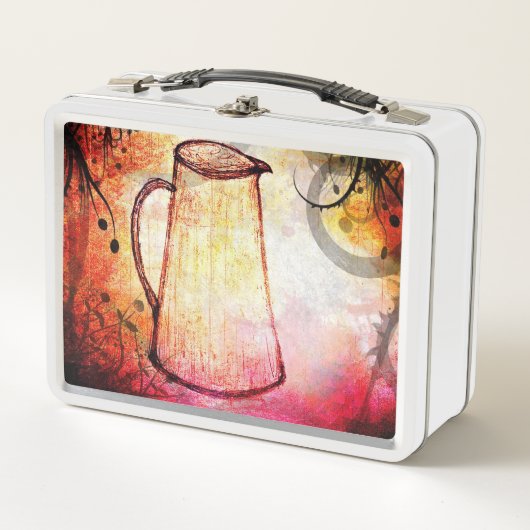 Lunchtijd Nostalgie:  dunne kannen ontwerp Tiffi (Voorkant)