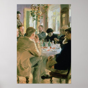 Lunchtime 1883 poster