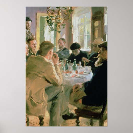 Lunchtime 1883 poster (Voorkant)