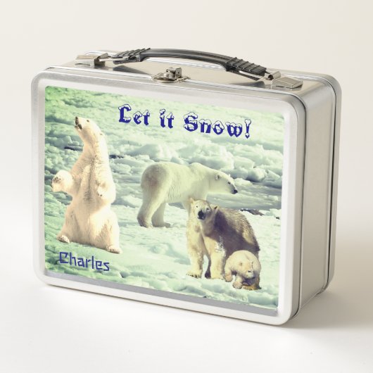 Lunchtime Fun Polar-Beren op ijs (Voorkant)