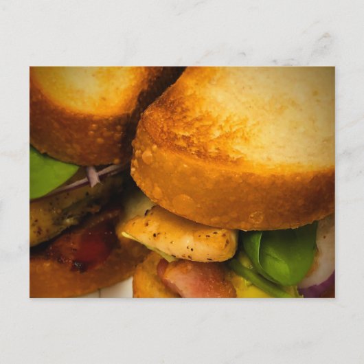 Lunchtime Invitation Post Cards Briefkaart (Voorkant)