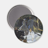 Lunchtime op de gras magneet (Voorkant / Achterkant)