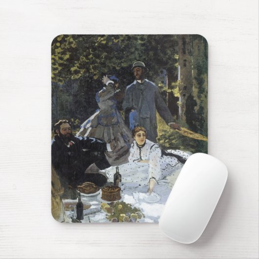 Lunchtime op de gras muismat (Met muis)