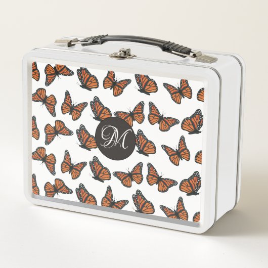 Lunchtrommel Monarch Vlinders (Voorkant)