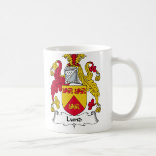 Lund Family Crest Koffiemok