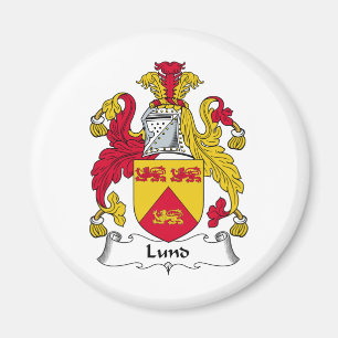 Lund Family Crest Magneet