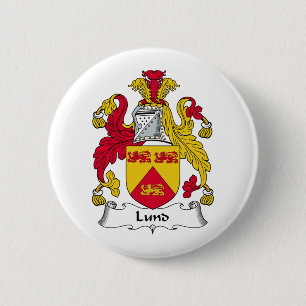 Lund Family Crest Ronde Button 5,7 Cm
