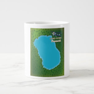 Lund Fjord Denemarken kaart Grote Koffiekop