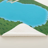 Lund Fjord Denmark-kaart Sherpa Deken (3/4)