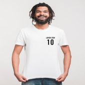 Lundi Zebi Nummer 10 Frans Hilarisch Tshirt