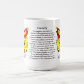 Lundy, de oorsprong, de betekenis en de rest koffiemok (Center)