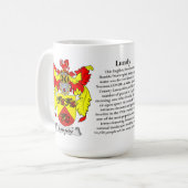 Lundy, de oorsprong, de betekenis en de rest koffiemok (Voorkant links)