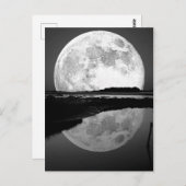 Lune et son reflet briefkaart (Voorkant / Achterkant)