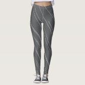 LuneGray Wit Leggings (Voorkant)
