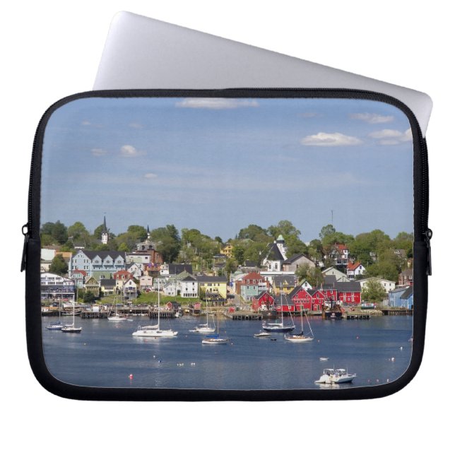 Lunenberg, Nova Scotia, Canada. 2 Laptop Sleeve (Voorkant)