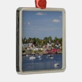 Lunenberg, Nova Scotia, Canada. 2 Metalen Ornament (Rechts)
