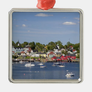 Lunenberg, Nova Scotia, Canada. 2 Metalen Ornament
