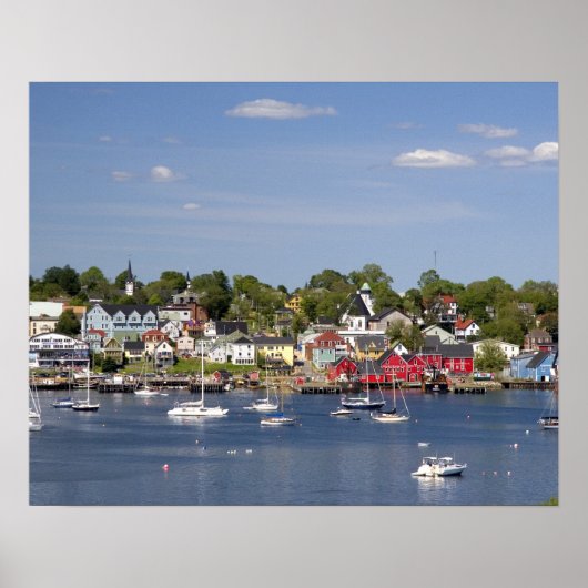 Lunenberg, Nova Scotia, Canada. 2 Poster (Voorkant)