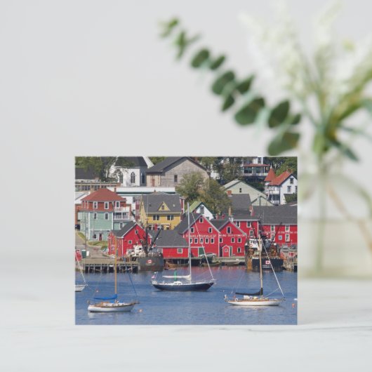 Lunenberg, Nova Scotia, Canada. 3 Briefkaart (Staand voorkant)