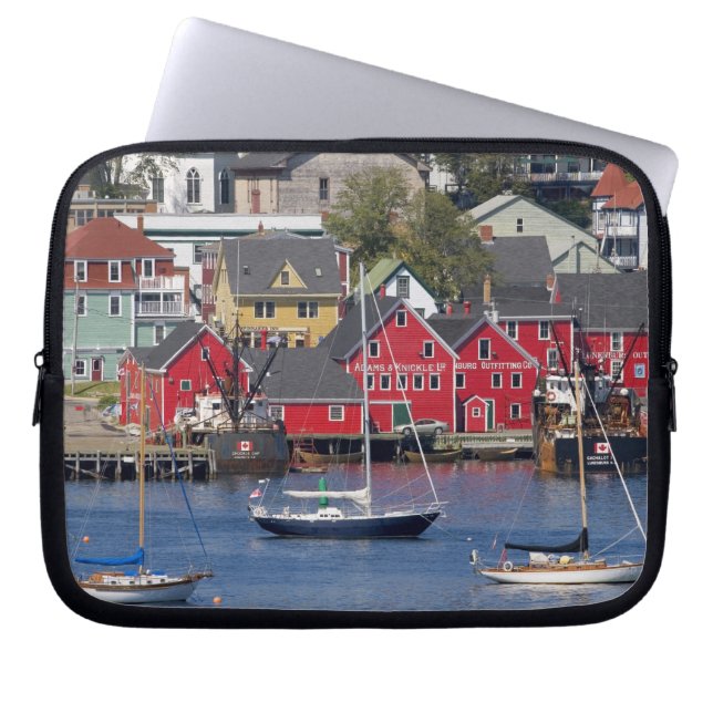 Lunenberg, Nova Scotia, Canada. 3 Laptop Sleeve (Voorkant)