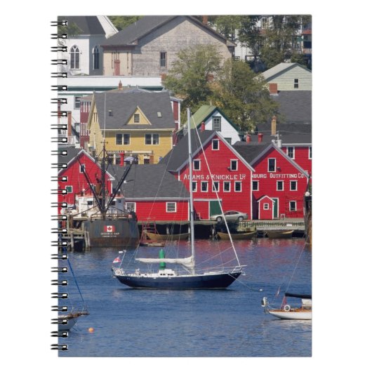 Lunenberg, Nova Scotia, Canada. 3 Notitieboek (Voorkant)