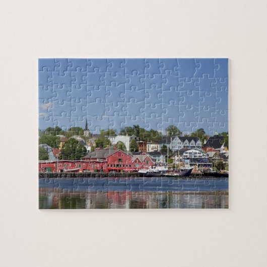 Lunenberg, Nova Scotia, Canada. 4 Legpuzzel (Horizontaal)