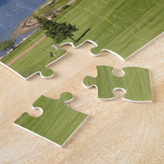 Lunenberg, Nova Scotia, Canada. Legpuzzel (Zijkant)