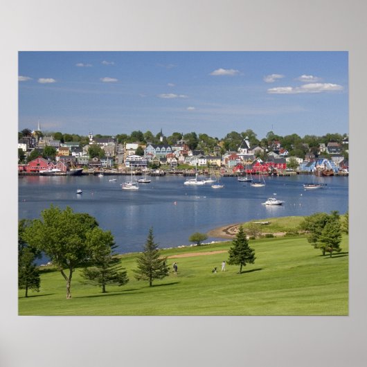 Lunenberg, Nova Scotia, Canada. Poster (Voorkant)