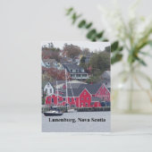 Lunenburg Nova Scotia Briefkaart (Staand voorkant)