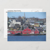 Lunenburg, Nova Scotia Briefkaart (Voorkant / Achterkant)