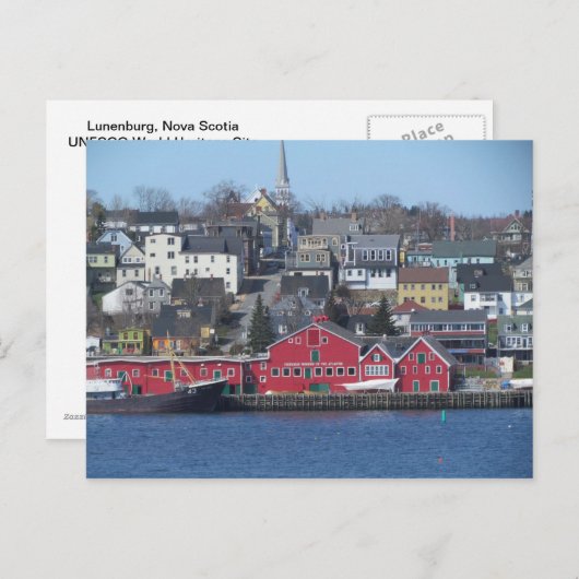 Lunenburg, Nova Scotia Briefkaart (Voorkant / Achterkant)
