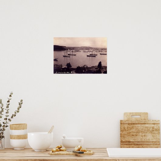Lunenburg Nova Scotia Canada Poster (Keuken)