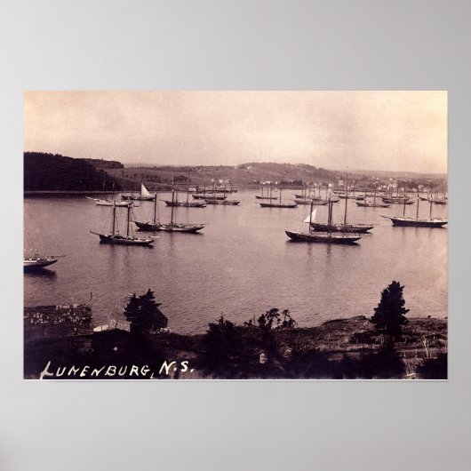 Lunenburg Nova Scotia Canada Poster (Voorkant)